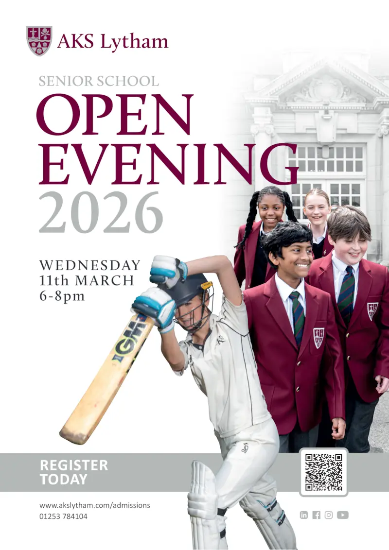 Senior School Open Evening - Wednesday 11th March 2026